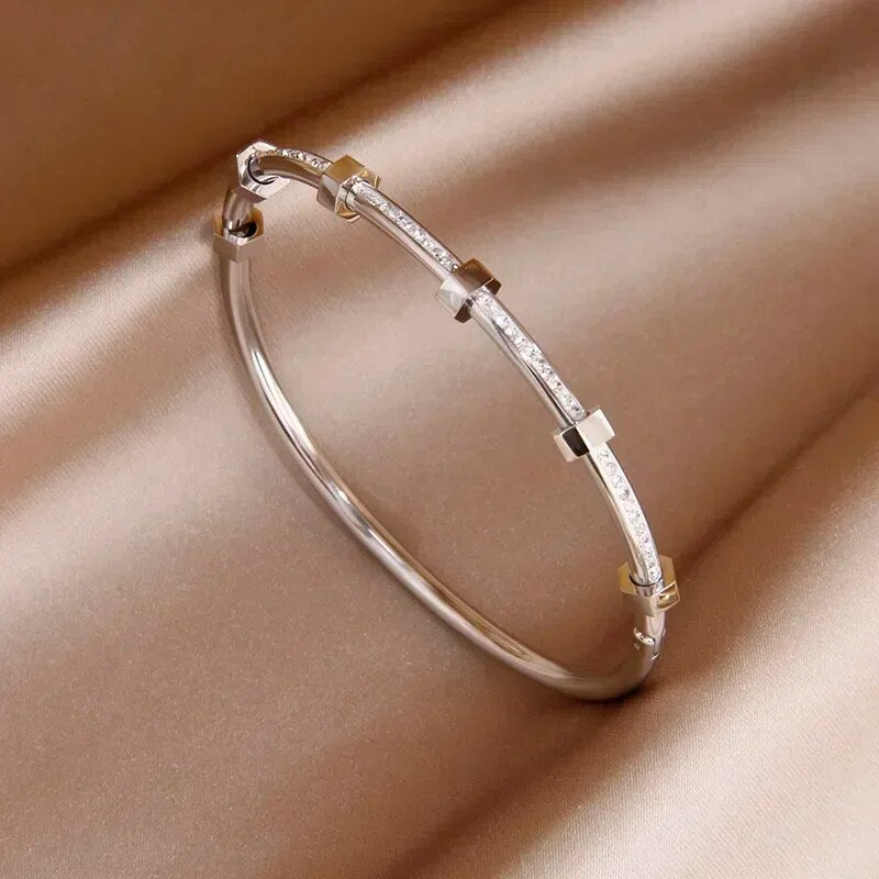 ChimRound-Stainless Steel Bracelets for Men and Women