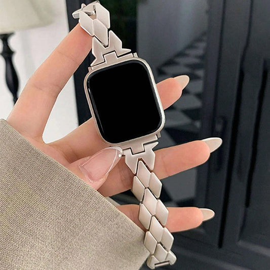 Bracelet en métal Starlight pour Apple Watch Band pour femme