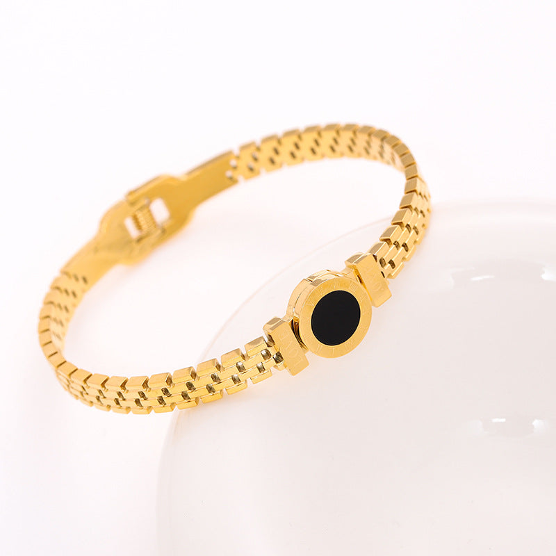 Gold plated bracelet for women