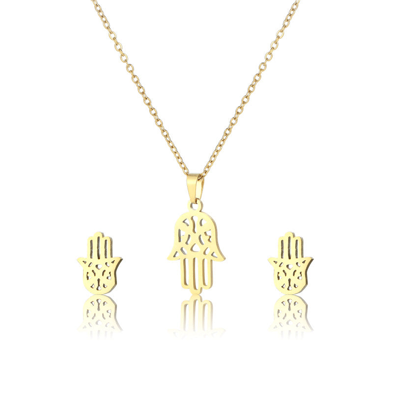 Collier pendentif Hamsa turc porte-bonheur pour hommes et femmes